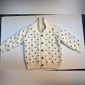 NWT Hanna Andersson - Cream Sweater - 100% Cotton - 6-12M